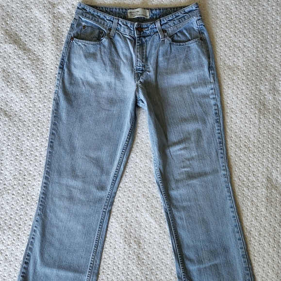 Levi's Denim - Womens Levi' Strauss Signature Midrise Bootcut Jeans Size 8 Short
